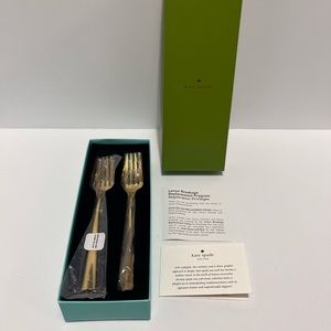 kate spade two hearts tasting forks